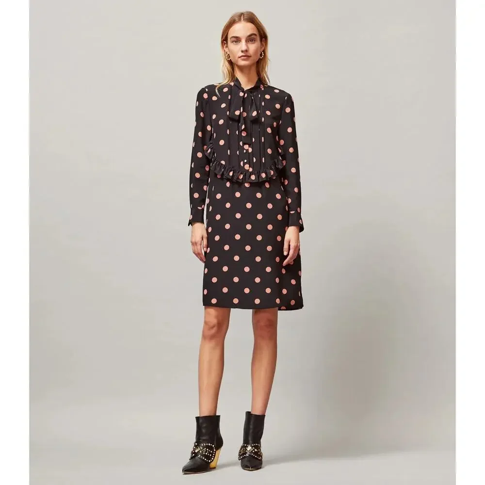 Tory Burch crafted crepe